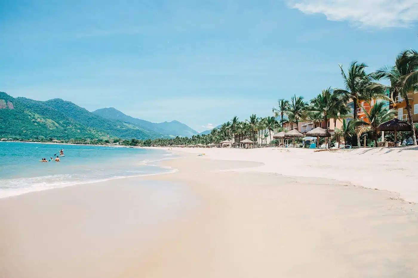 Exploring the beaches in Brazil