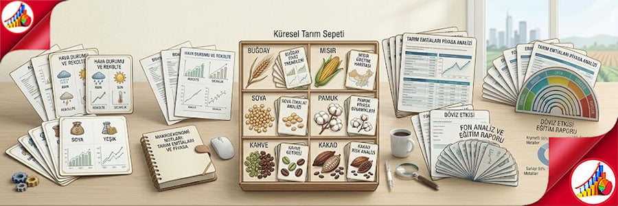 Tarım Emtiaları Nedir? Buğday, Mısır, Soya ve Gıda Fiyatları