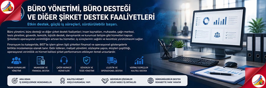 BÜRO YÖNETİMİ, BÜRO DESTEĞİ VE DİĞER ŞİRKET DESTEK FAALİYETLERİ