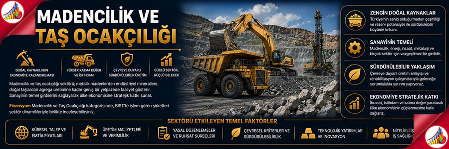 MADENCİLİK VE TAŞ OCAKÇILIĞI