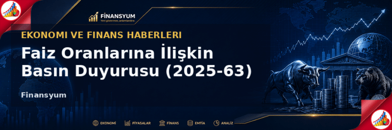 Faiz Oranlarına İlişkin Basın Duyurusu görseli