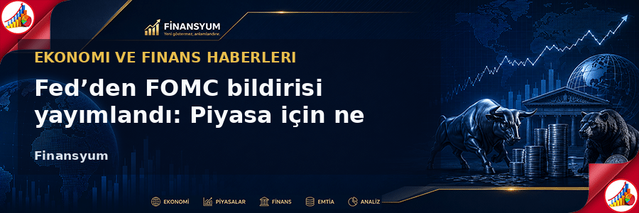 Federal Reserve issues FOMC statement görseli