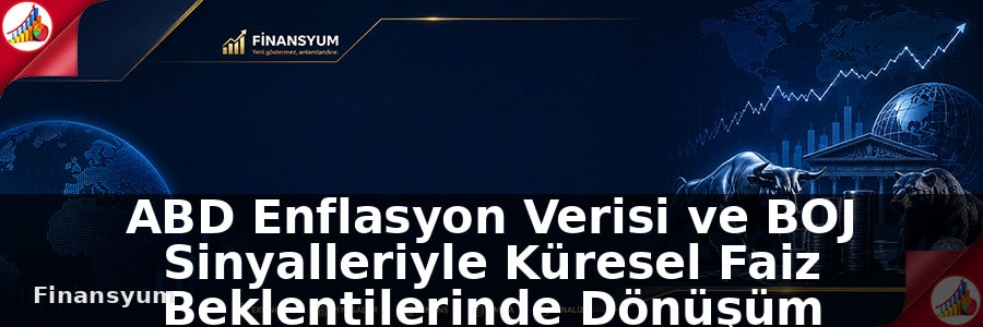 ABD Enflasyon Verisi ve BOJ Sinyalleriyle Küresel Faiz Beklentilerinde Dönüşüm