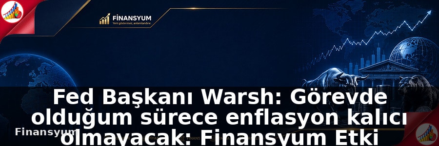 Fed Başkanı Warsh: Görevde olduğum sürece enflasyon kalıcı olmayacak: Finansyum Etki Analizi