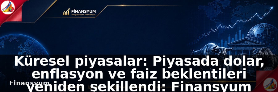 Küresel piyasalar: Piyasada dolar, enflasyon ve faiz beklentileri yeniden şekillendi: Finansyum Etki Analizi