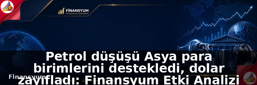 Petrol düşüşü Asya para birimlerini destekledi, dolar zayıfladı: Finansyum Etki Analizi