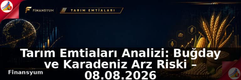Tarım Emtiaları Analizi: Buğday ve Karadeniz Arz Riski – 08.08.2026