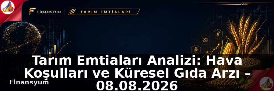 Tarım Emtiaları Analizi: Hava Koşulları ve Küresel Gıda Arzı – 08.08.2026
